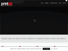 Tablet Screenshot of printlab.si