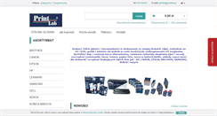 Desktop Screenshot of printlab.pl